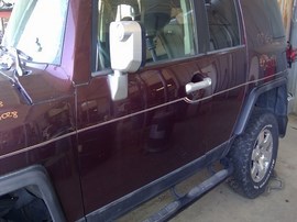 2007 TOYOTA FJ CRUISER, BURGUNDY, 4.0L, 4WD, AT.  Z25028